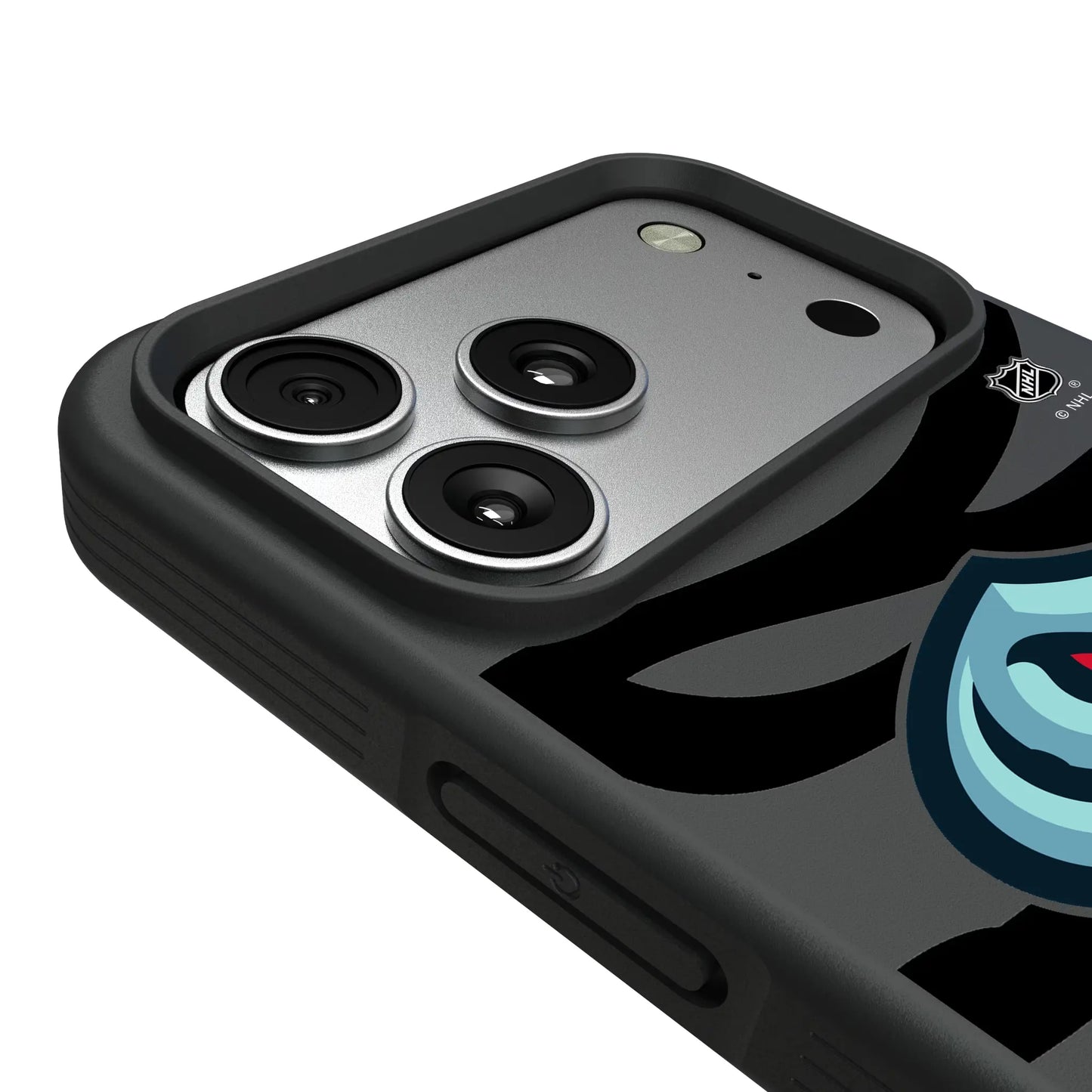 Seattle Kraken Monocolor Tilt Bump Phone Case for Apple iPhone