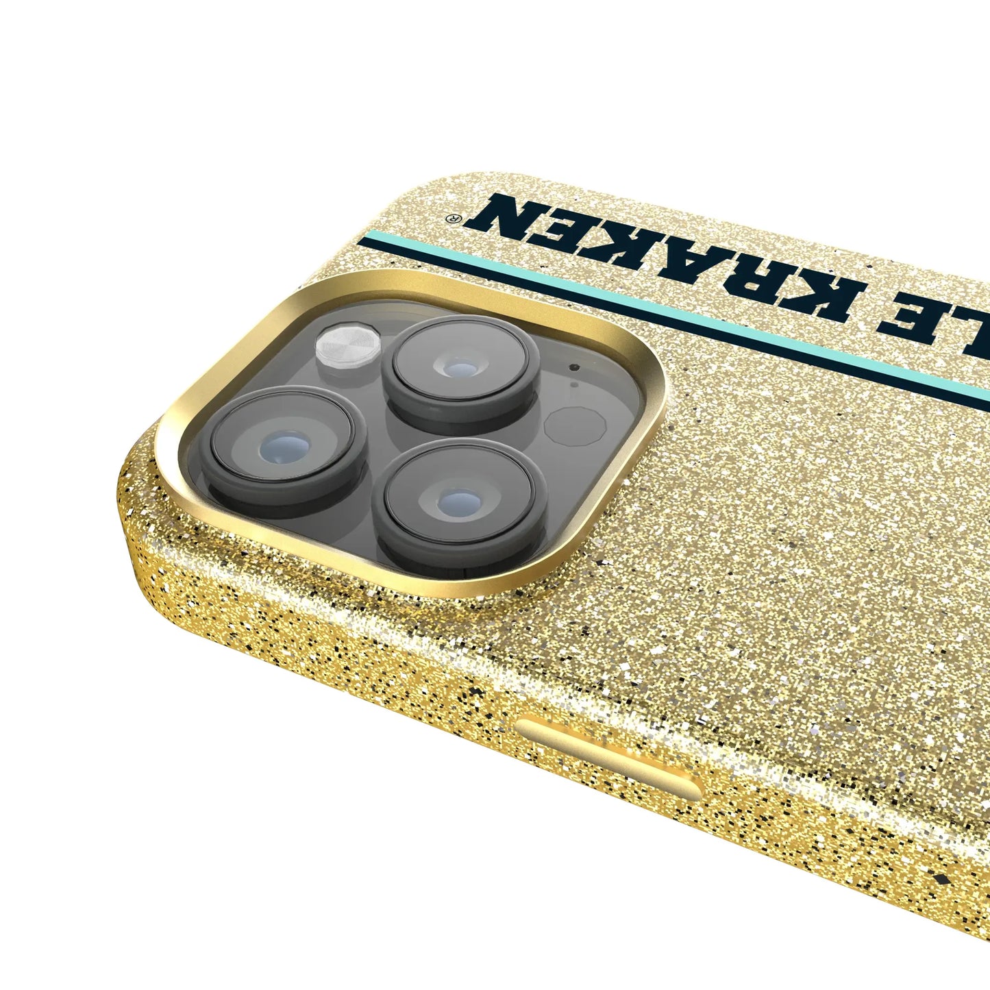 Seattle Kraken Sidebar Bling Phone Case for Apple iPhone