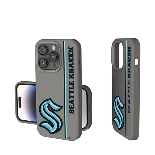 Seattle Kraken Sidebar Soft Touch Phone Case for Apple iPhone