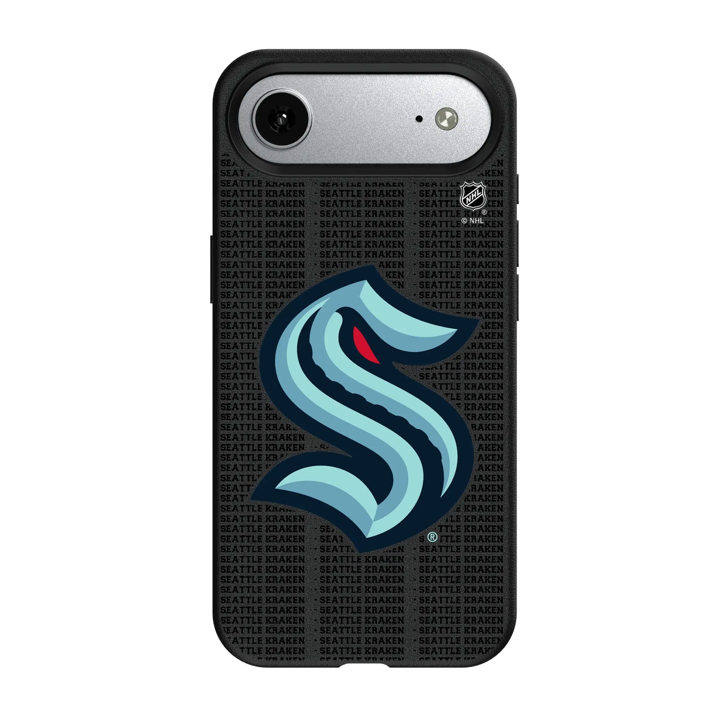 Seattle Kraken Text Backdrop MagSafe Compatible Phone Case for Apple iPhone