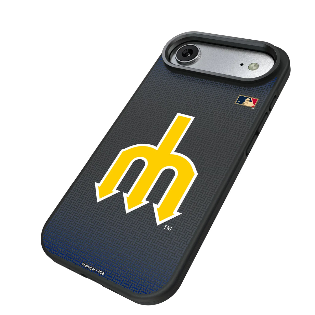 Seattle Mariners 1977-1980 - Cooperstown Collection Linen Bump Phone Case for Apple iPhone