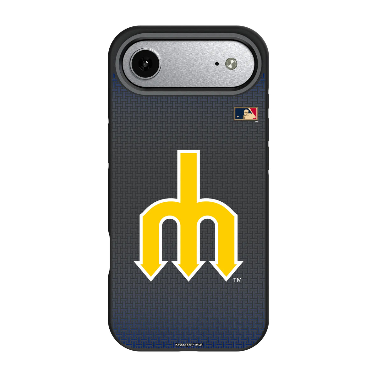 Seattle Mariners 1977-1980 - Cooperstown Collection Linen Bump Phone Case for Apple iPhone