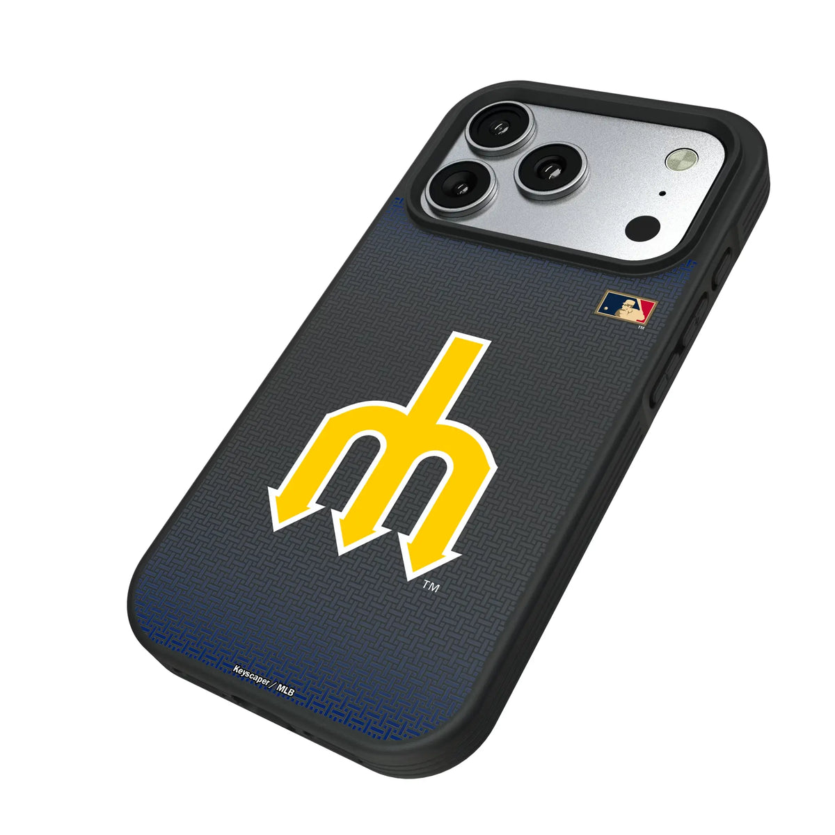 Seattle Mariners 1977-1980 - Cooperstown Collection Linen Bump Phone Case for Apple iPhone