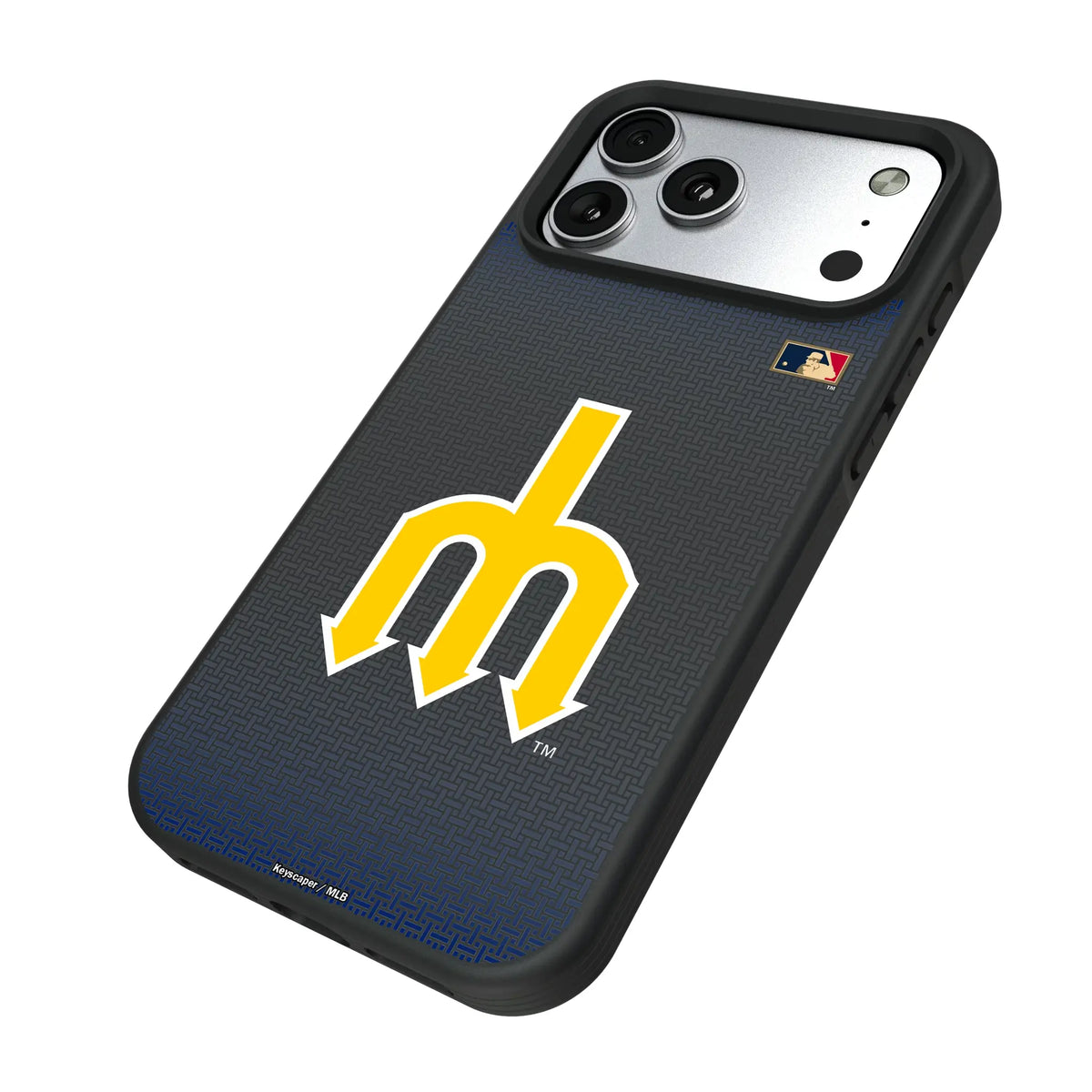 Seattle Mariners 1977-1980 - Cooperstown Collection Linen Bump Phone Case for Apple iPhone