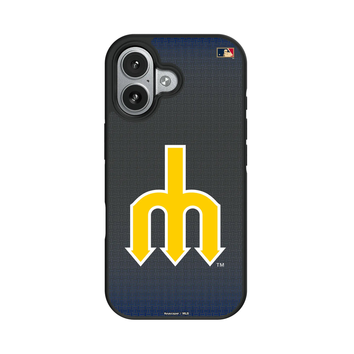 Seattle Mariners 1977-1980 - Cooperstown Collection Linen Bump Phone Case for Apple iPhone