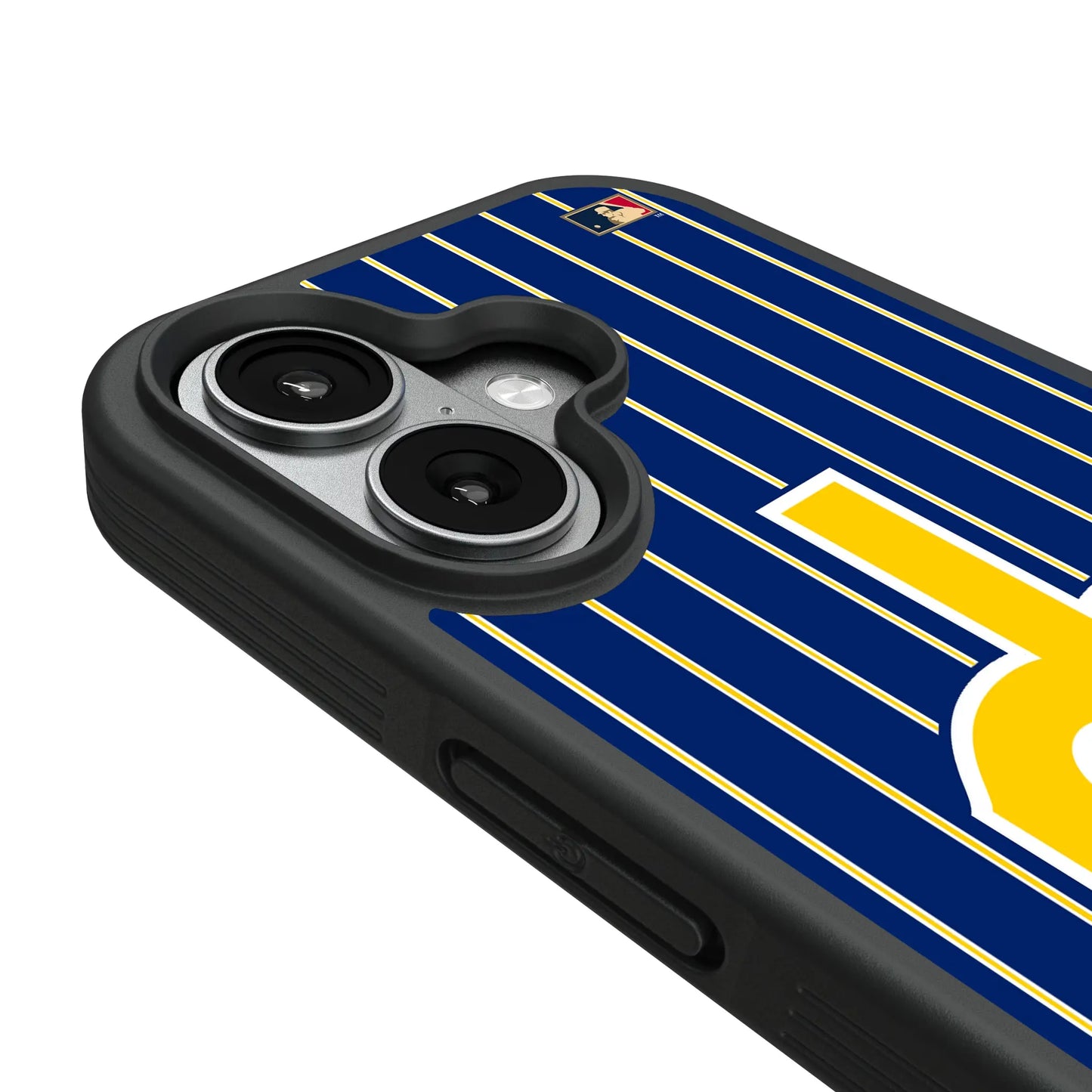 Seattle Mariners 1977-1980 - Cooperstown Collection Pinstripe Bump Phone Case for Apple iPhone