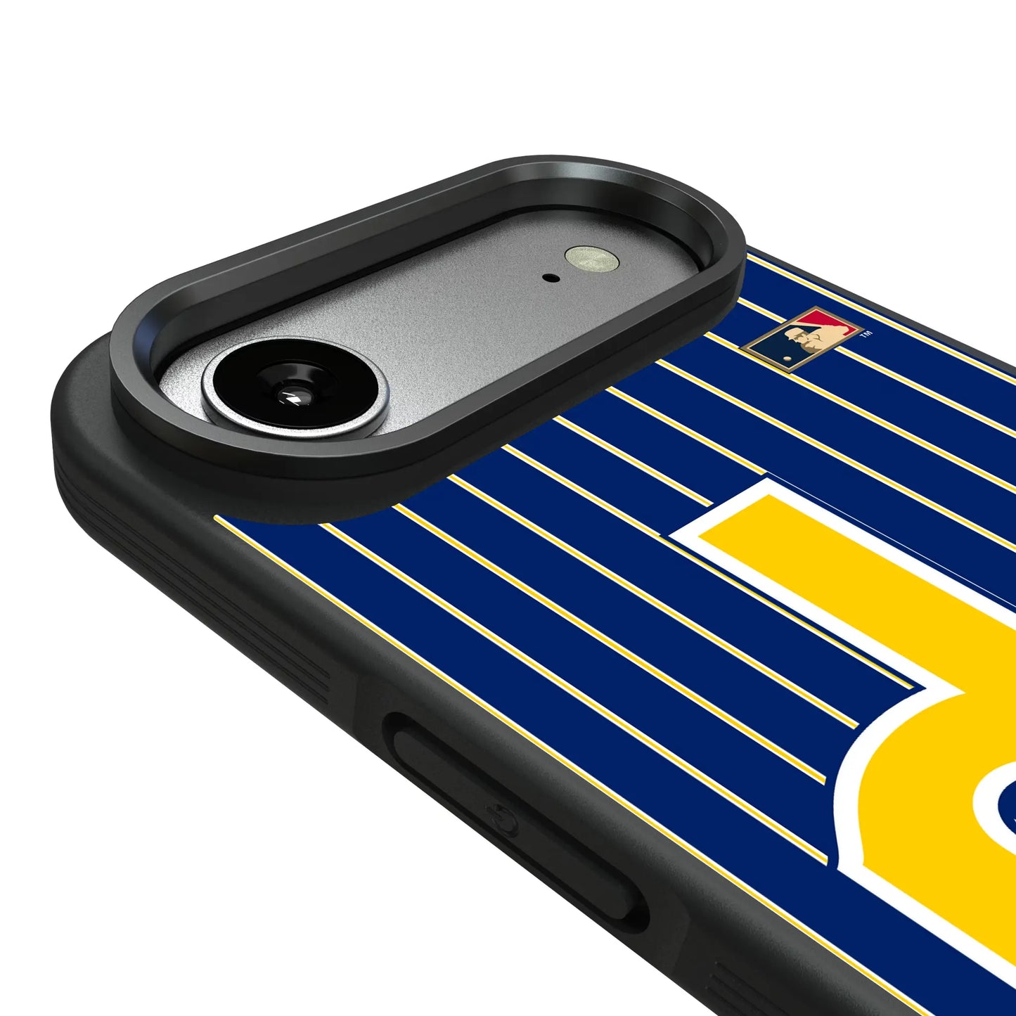Seattle Mariners 1977-1980 - Cooperstown Collection Pinstripe Bump Phone Case for Apple iPhone