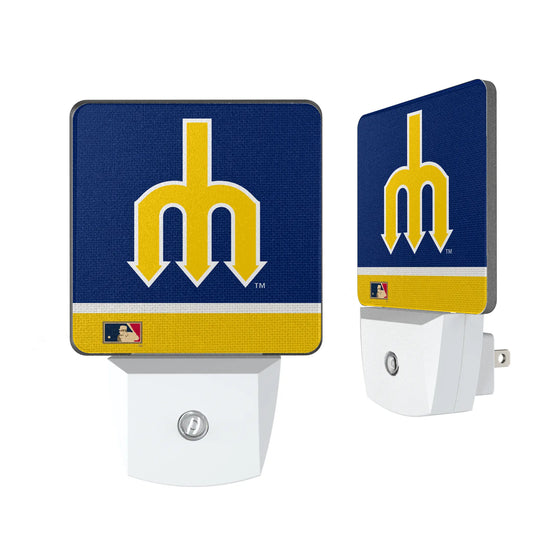 Seattle Mariners 1977-1980 - Cooperstown Collection Stripe Night Light 2-Pack