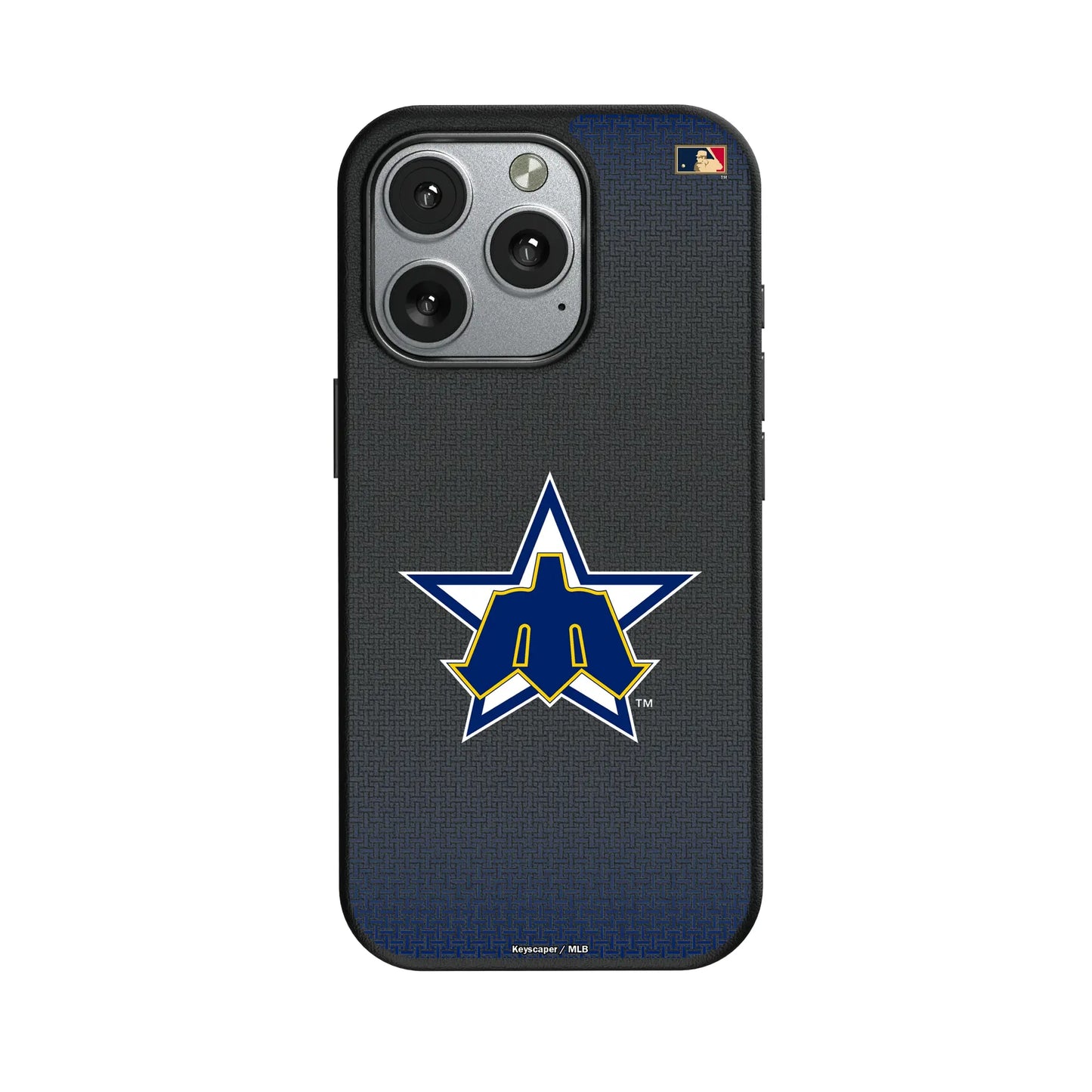 Seattle Mariners 1981-1986 - Cooperstown Collection Linen MagSafe Compatible Phone Case for Apple iPhone