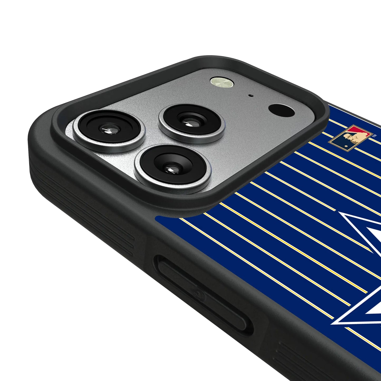 Seattle Mariners 1981-1986 - Cooperstown Collection Pinstripe Bump Phone Case for Apple iPhone
