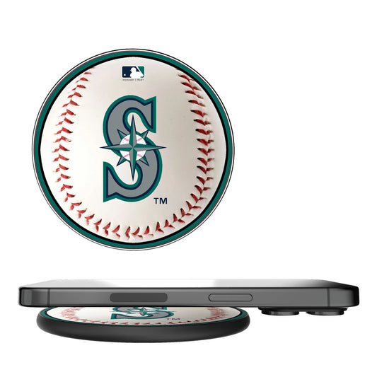 Seattle Mariners Baseball 15-Watt Wireless Charger
