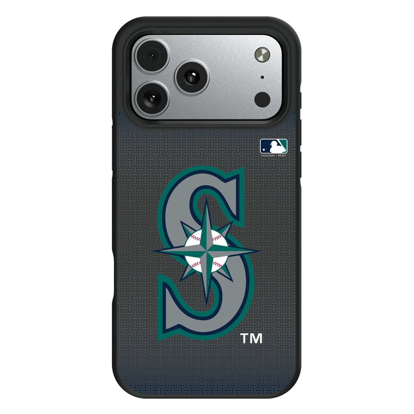 Seattle Mariners Linen Bump Phone Case for Apple iPhone