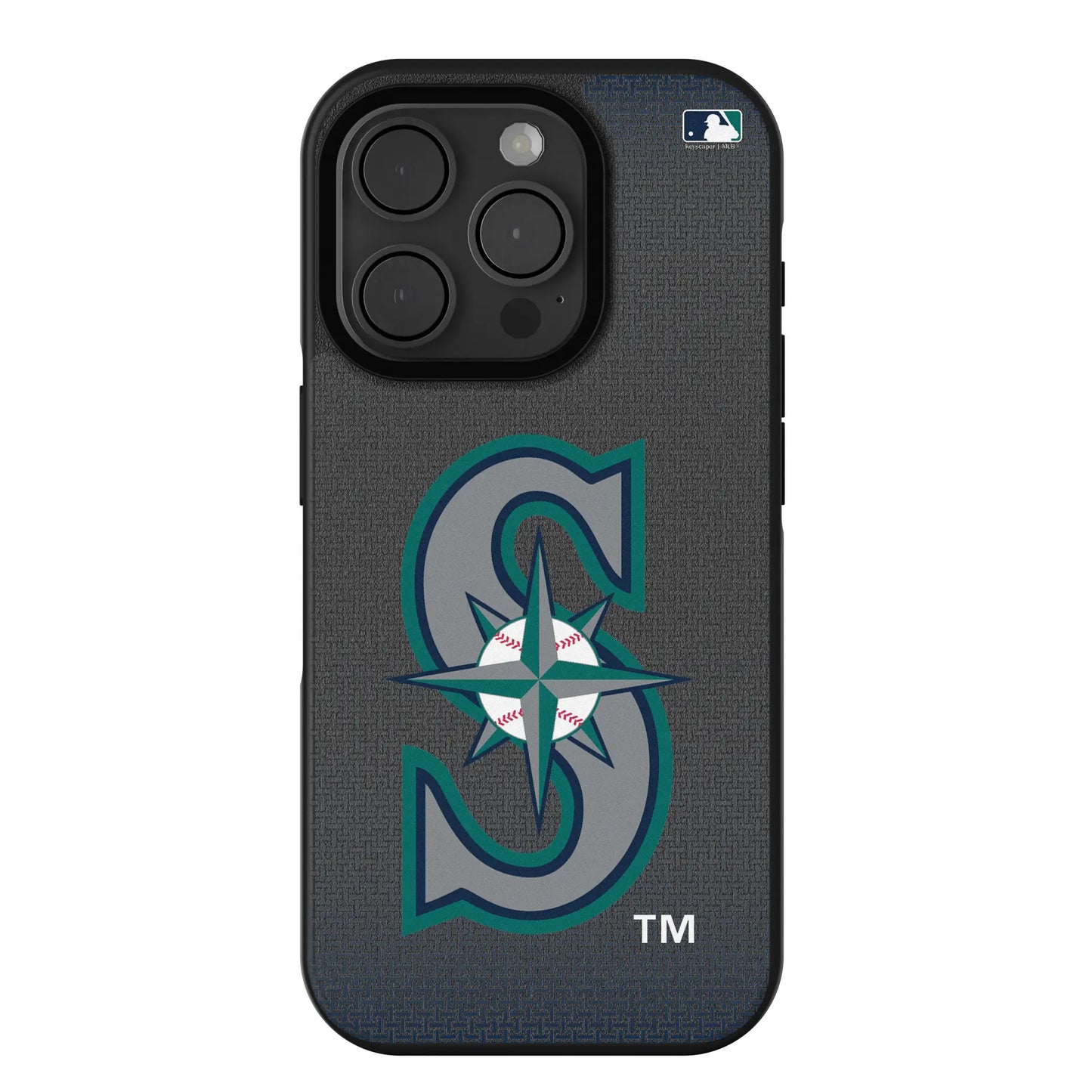 Seattle Mariners Linen Bump Phone Case for Apple iPhone