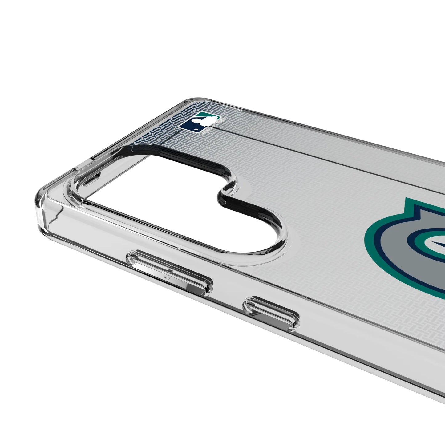 Seattle Mariners Linen Clear Phone Case for Samsung Galaxy