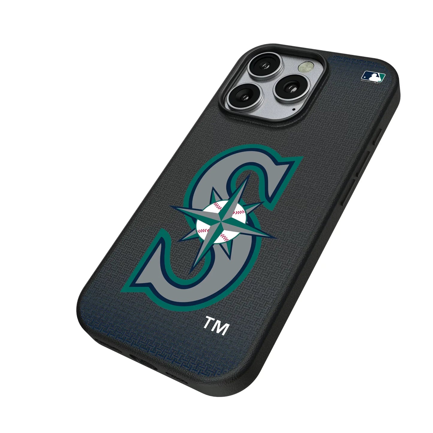 Seattle Mariners Linen MagSafe Compatible Phone Case for Apple iPhone