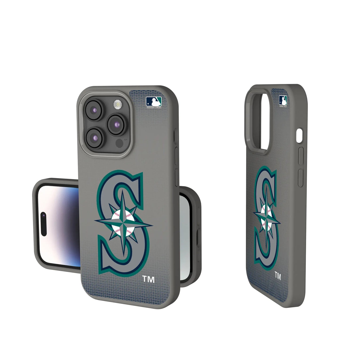 Seattle Mariners Linen Soft Touch Phone Case for Apple iPhone