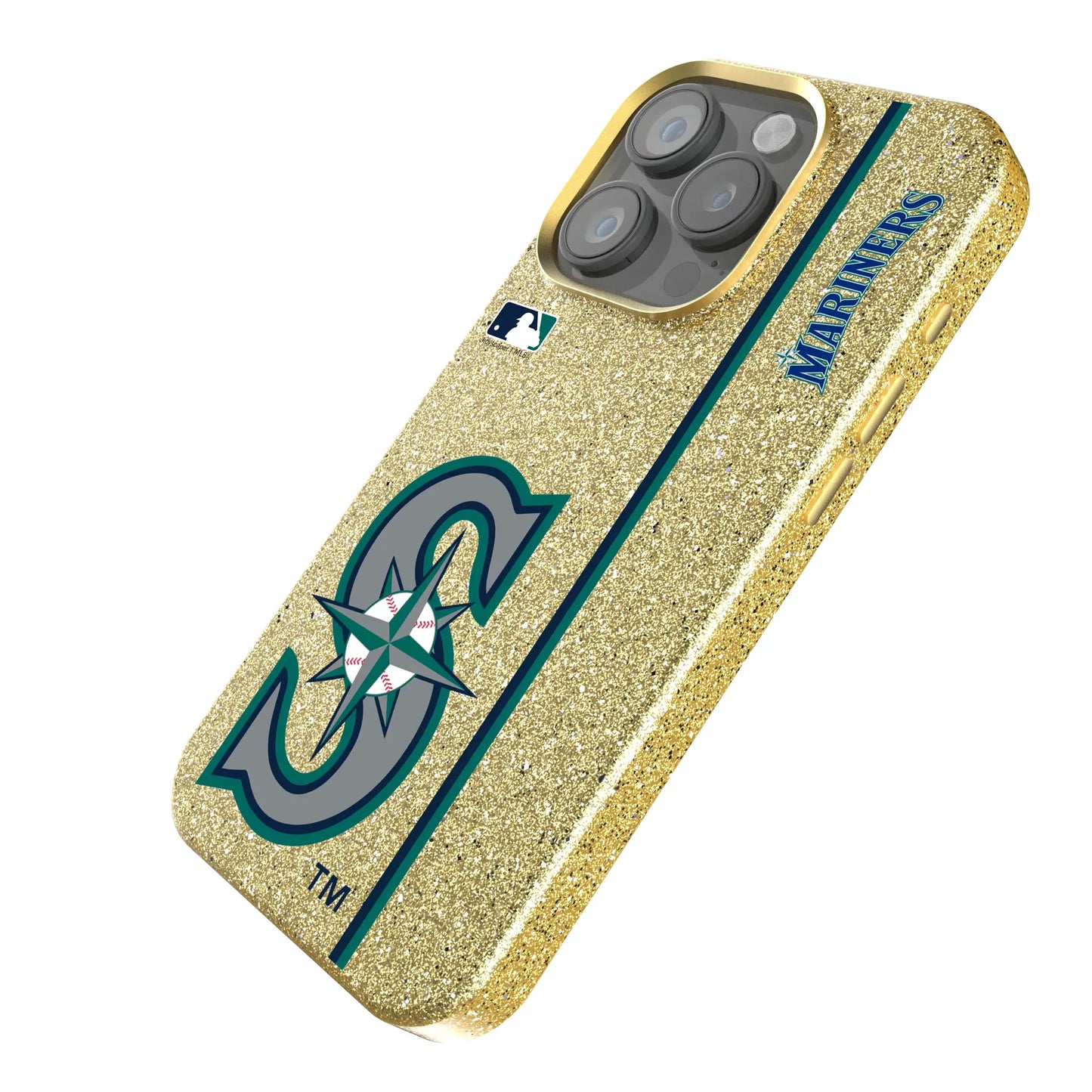 Seattle Mariners Sidebar Bling Phone Case for Apple iPhone