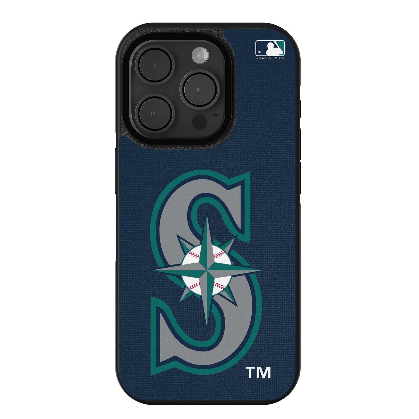 Seattle Mariners Solid Bump Phone Case for Apple iPhone