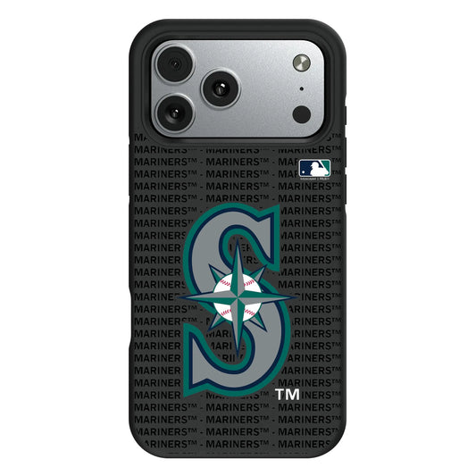 Seattle Mariners Text Backdrop Bump Phone Case for Apple iPhone
