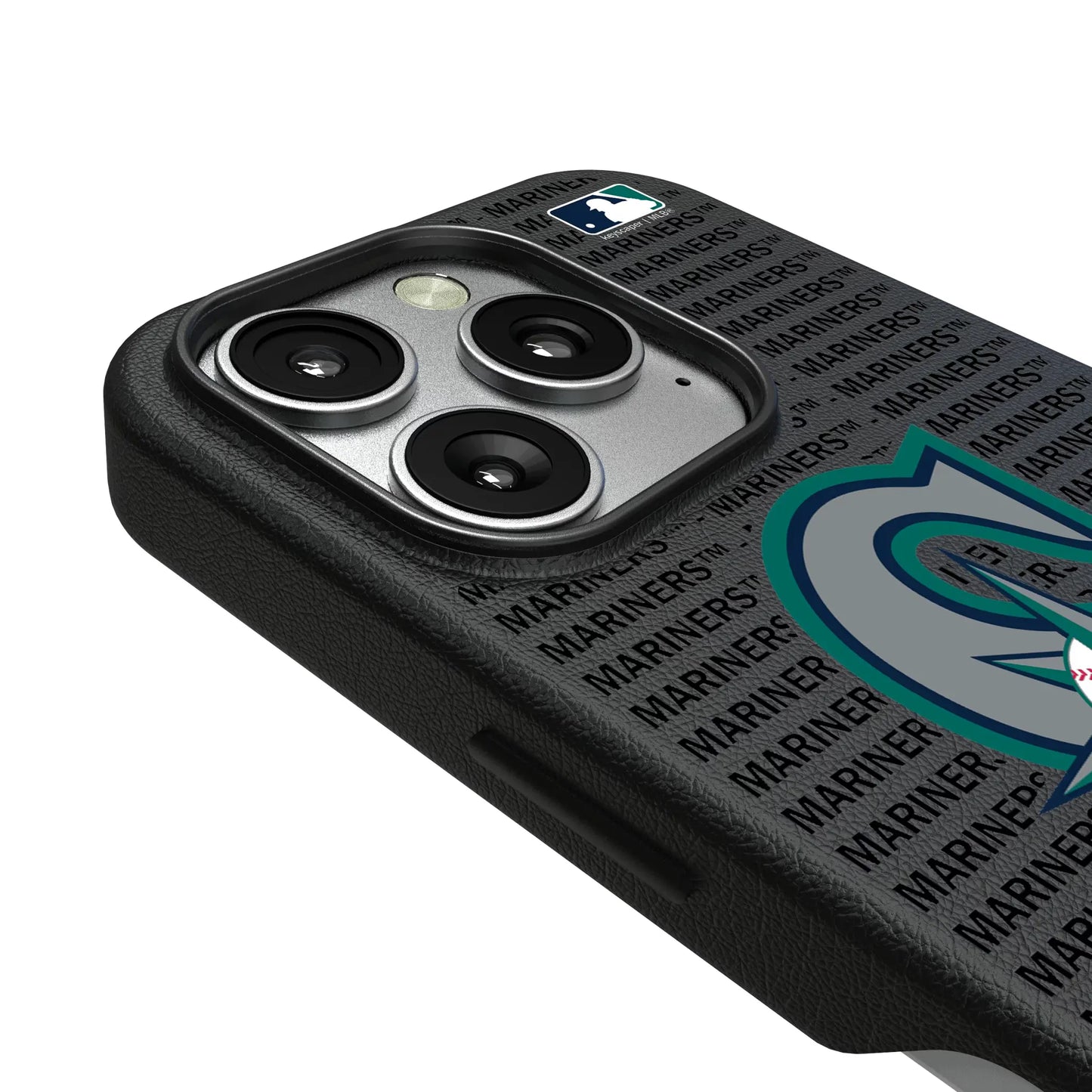 Seattle Mariners Text Backdrop MagSafe Compatible Phone Case for Apple iPhone