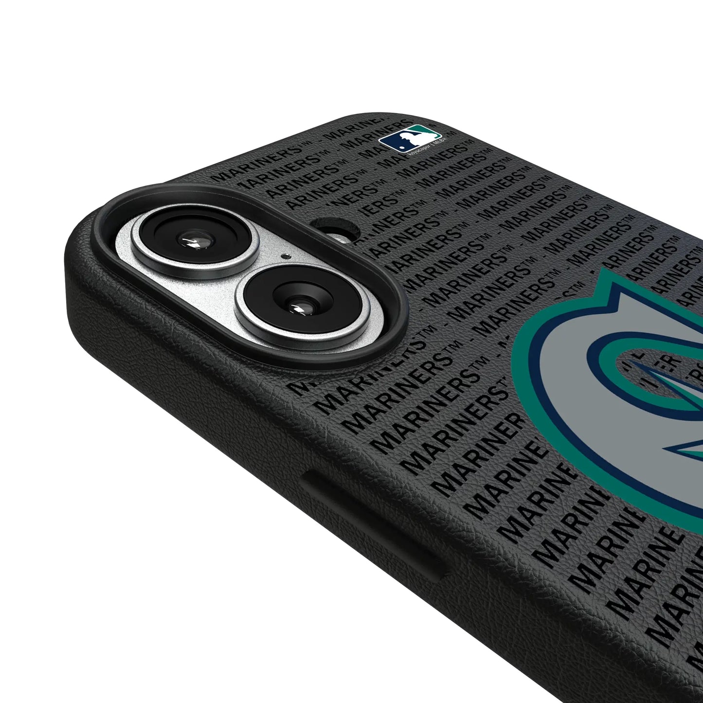 Seattle Mariners Text Backdrop MagSafe Compatible Phone Case for Apple iPhone