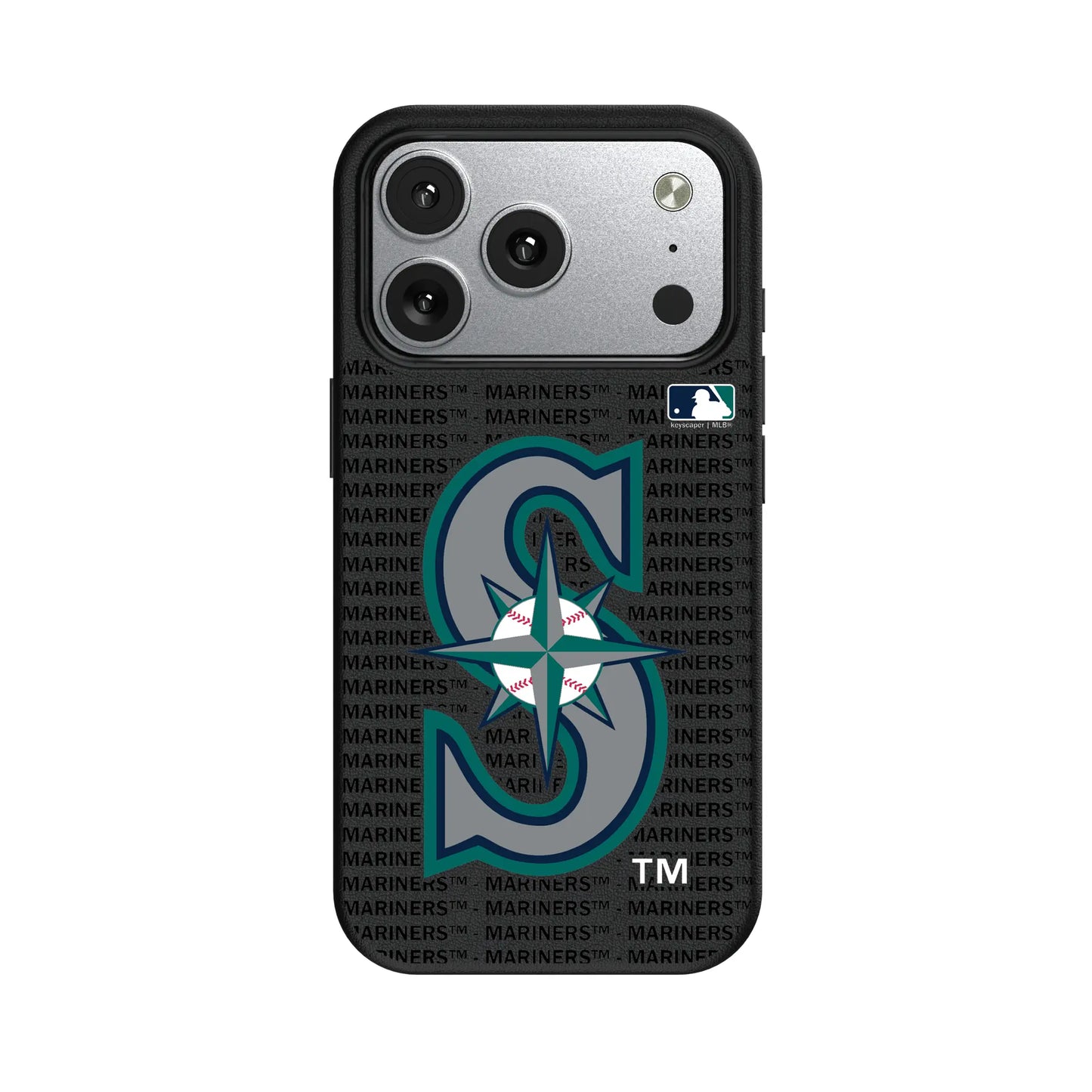 Seattle Mariners Text Backdrop MagSafe Compatible Phone Case for Apple iPhone