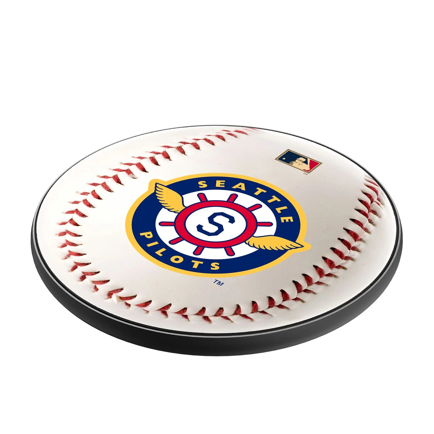 Seattle Pilots 1969 - Cooperstown Collection Baseball 15-Watt Wireless Charger
