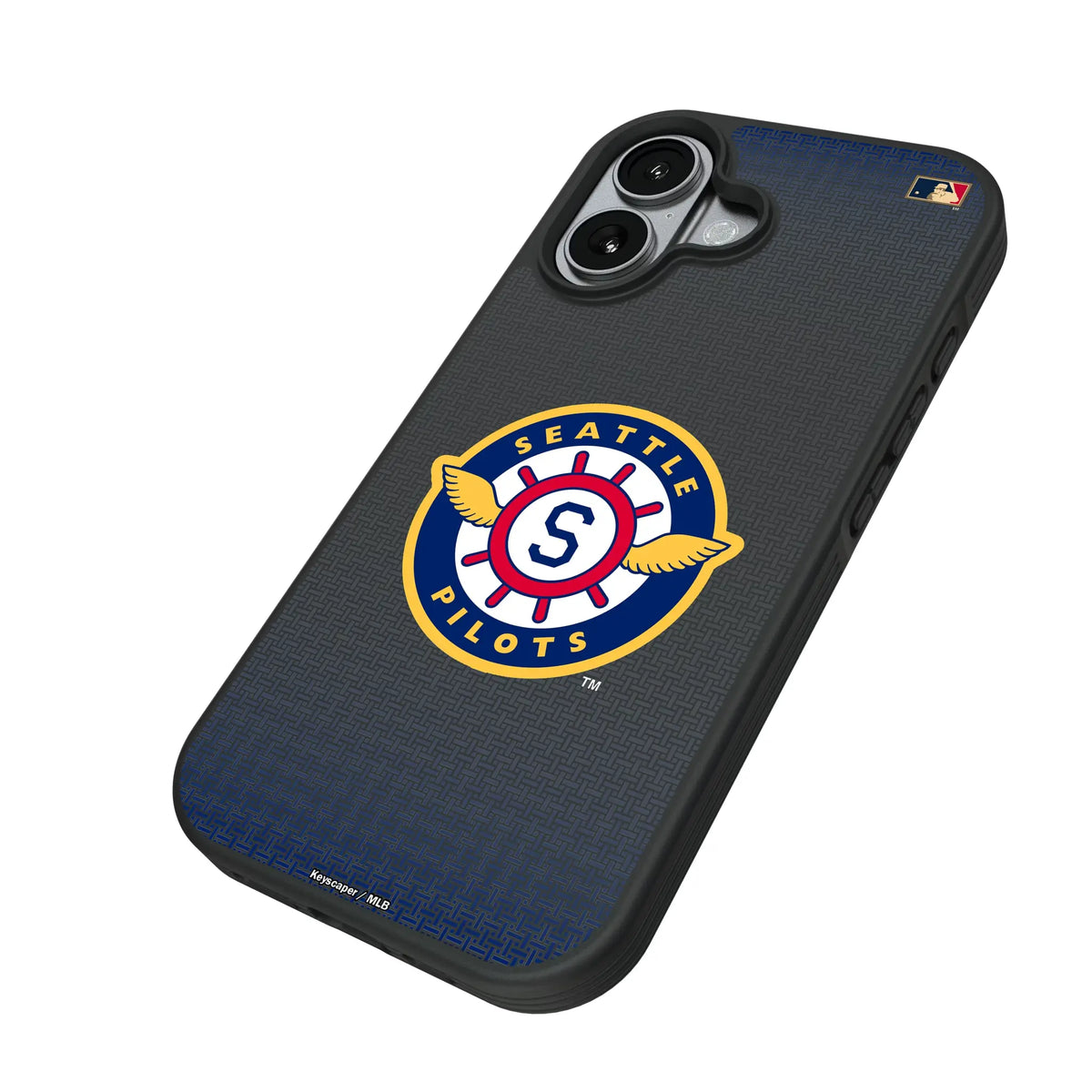 Seattle Pilots 1969 - Cooperstown Collection Linen Bump Phone Case for Apple iPhone
