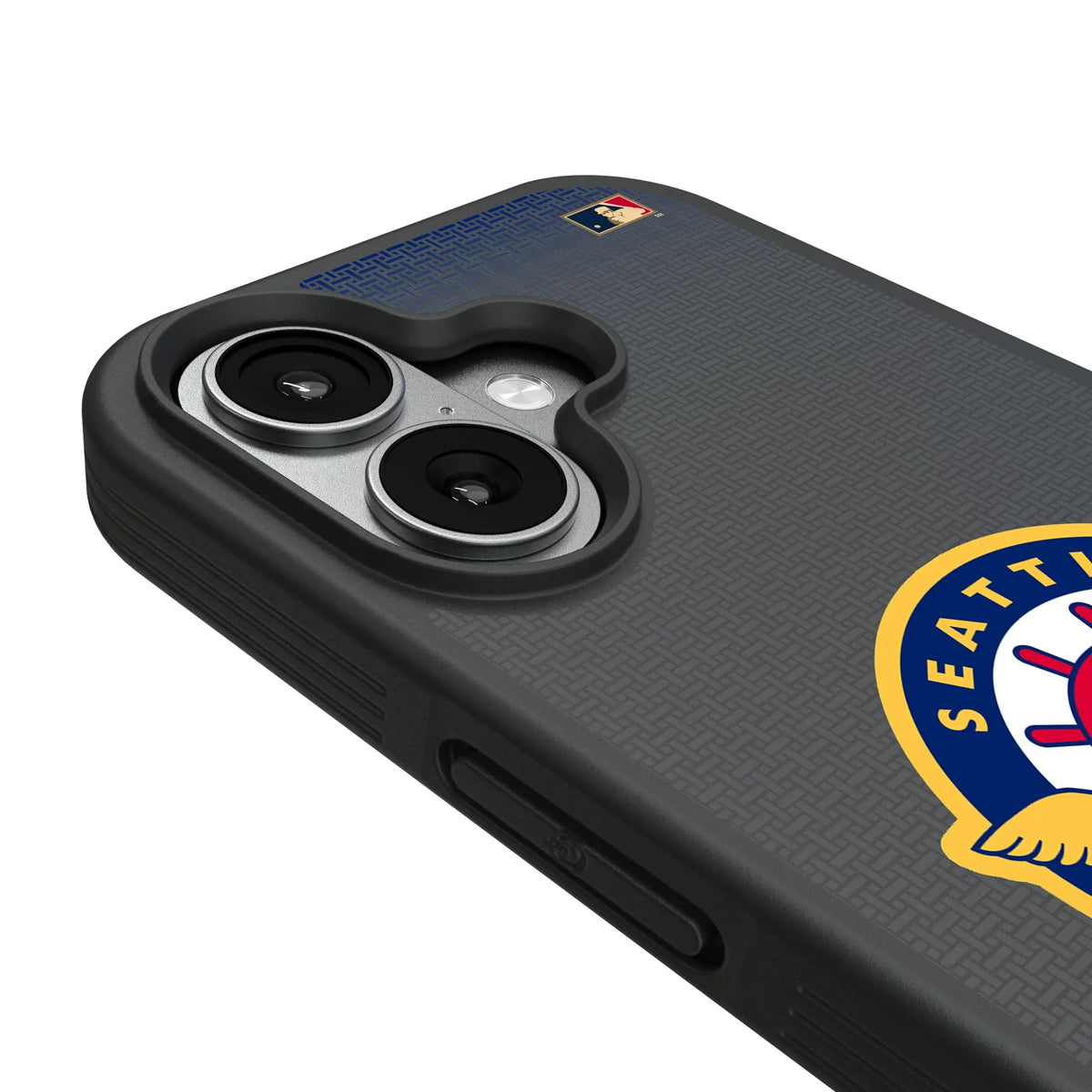 Seattle Pilots 1969 - Cooperstown Collection Linen Bump Phone Case for Apple iPhone