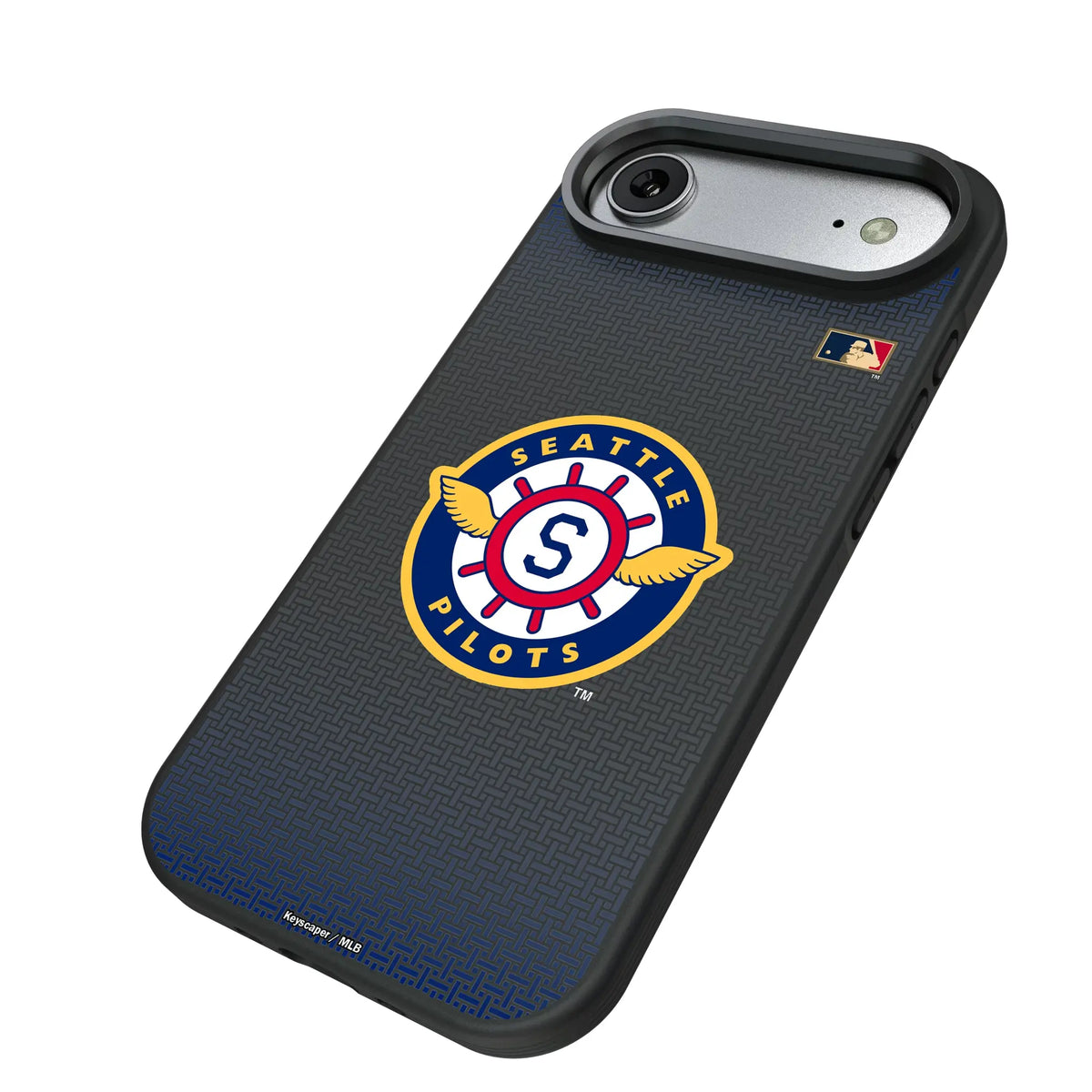 Seattle Pilots 1969 - Cooperstown Collection Linen Bump Phone Case for Apple iPhone
