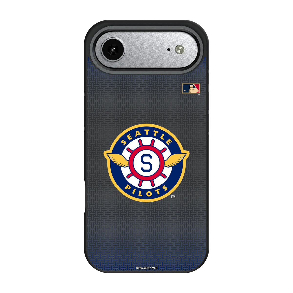 Seattle Pilots 1969 - Cooperstown Collection Linen Bump Phone Case for Apple iPhone