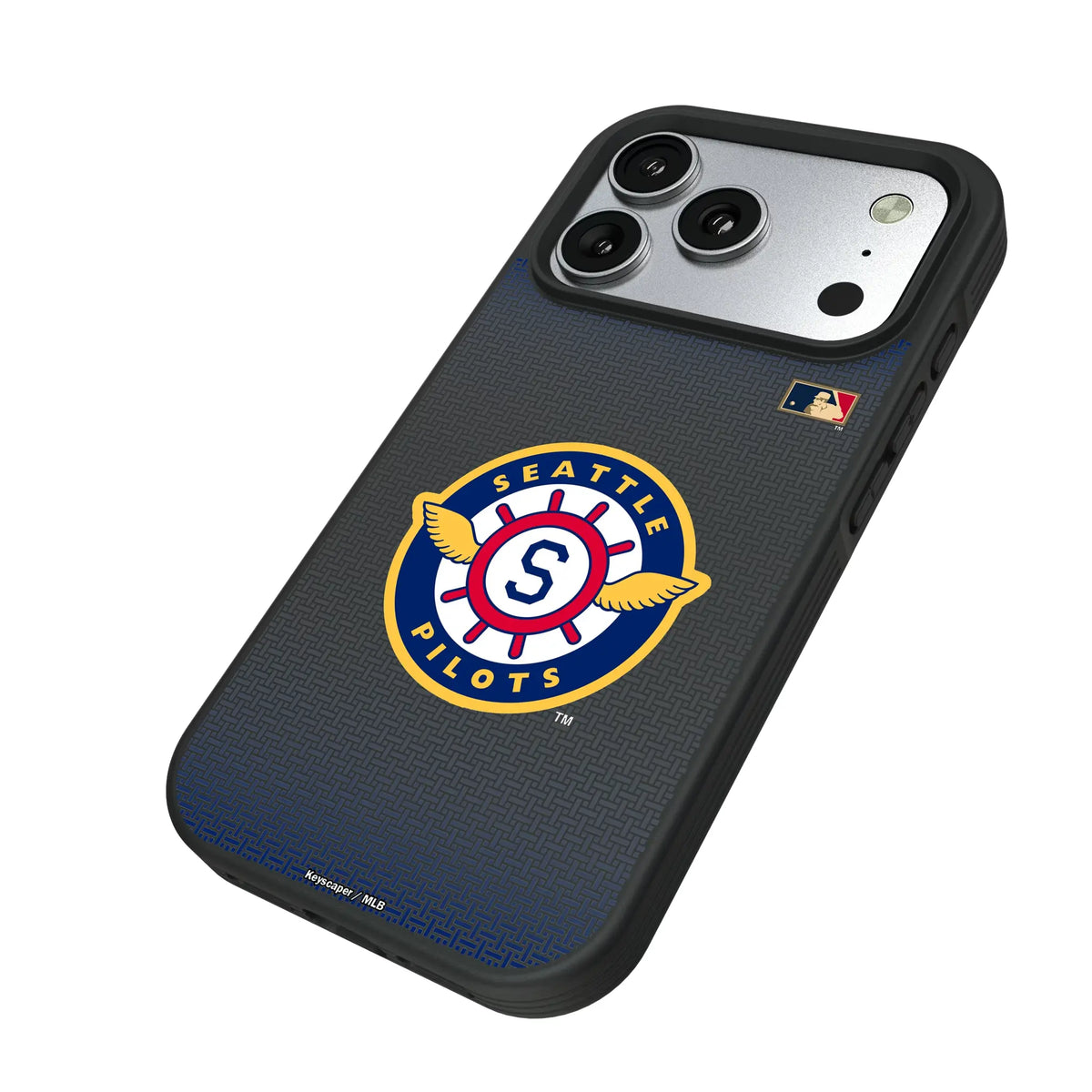 Seattle Pilots 1969 - Cooperstown Collection Linen Bump Phone Case for Apple iPhone