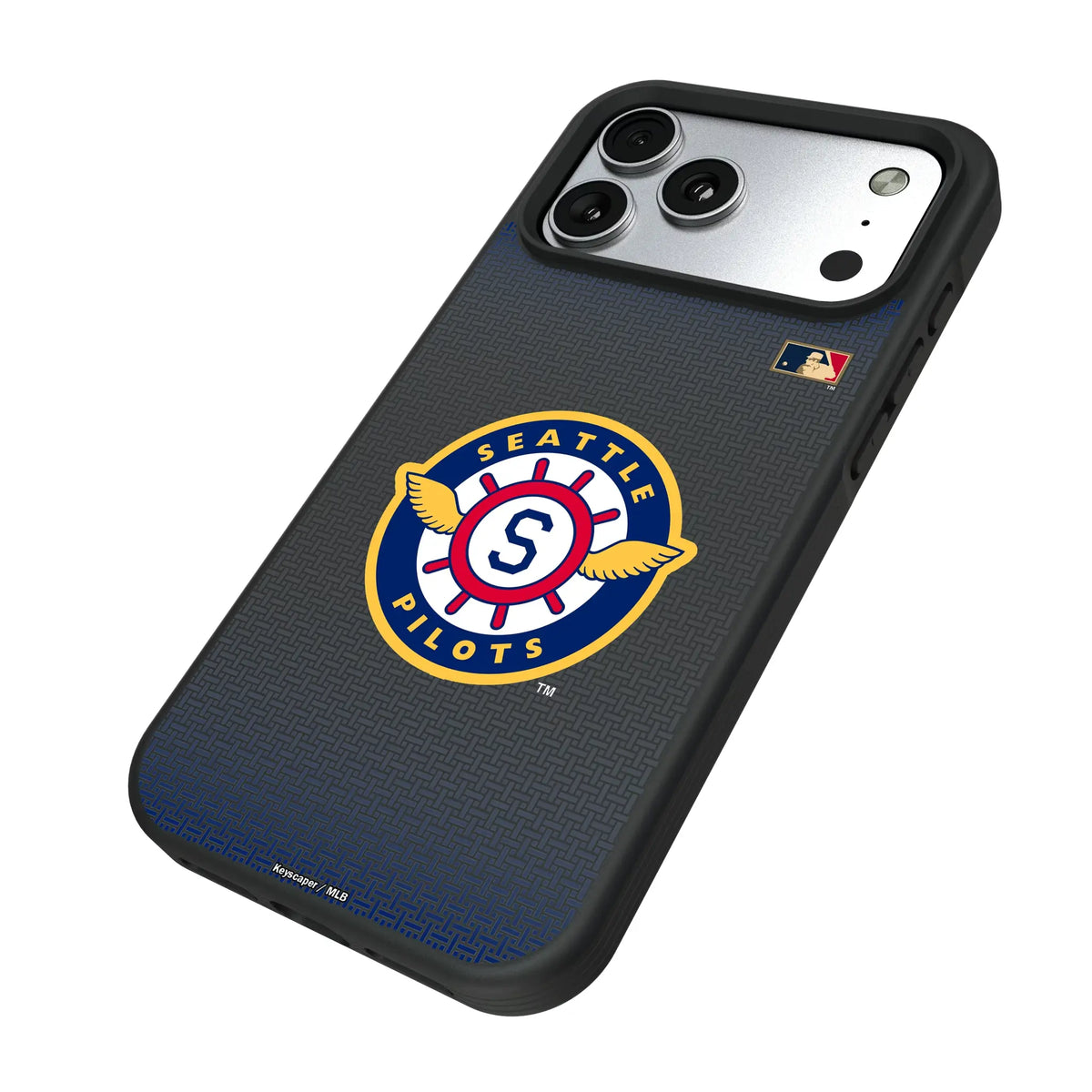 Seattle Pilots 1969 - Cooperstown Collection Linen Bump Phone Case for Apple iPhone