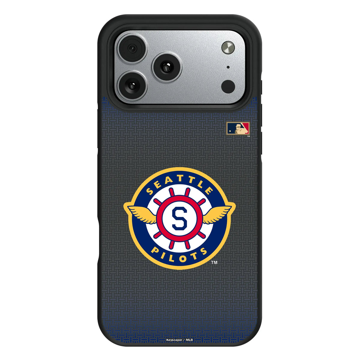 Seattle Pilots 1969 - Cooperstown Collection Linen Bump Phone Case for Apple iPhone