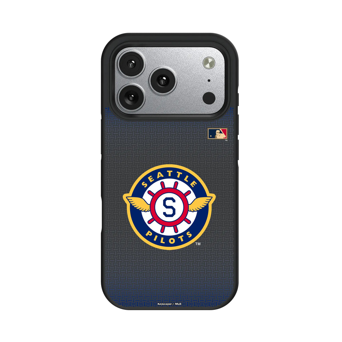 Seattle Pilots 1969 - Cooperstown Collection Linen Bump Phone Case for Apple iPhone
