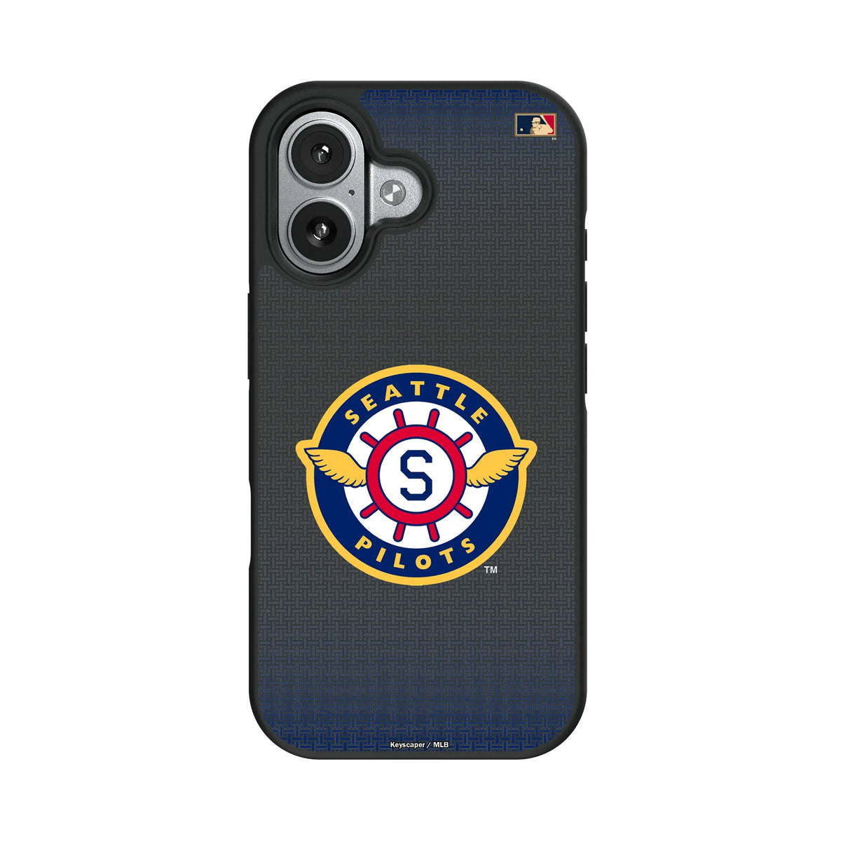 Seattle Pilots 1969 - Cooperstown Collection Linen Bump Phone Case for Apple iPhone