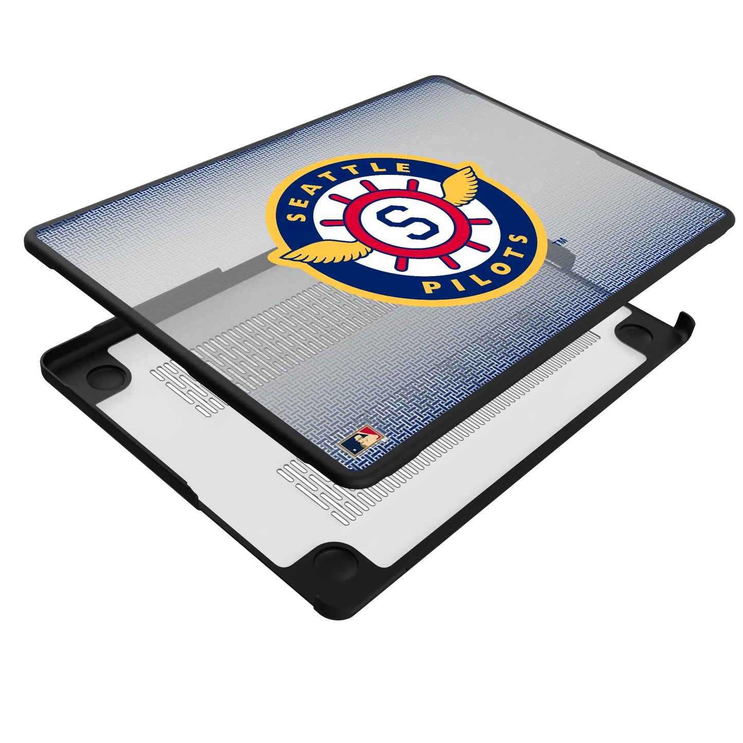 Seattle Pilots 1969 - Cooperstown Collection Linen Laptop Case for Apple MacBook