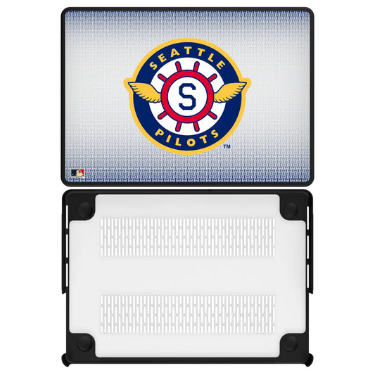 Seattle Pilots 1969 - Cooperstown Collection Linen Laptop Case for Apple MacBook