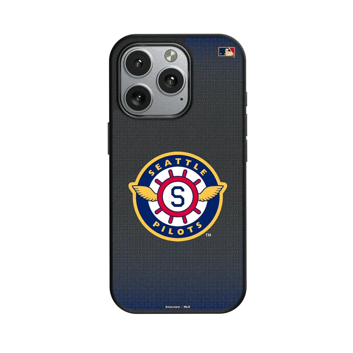 Seattle Pilots 1969 - Cooperstown Collection Linen MagSafe Compatible Phone Case for Apple iPhone