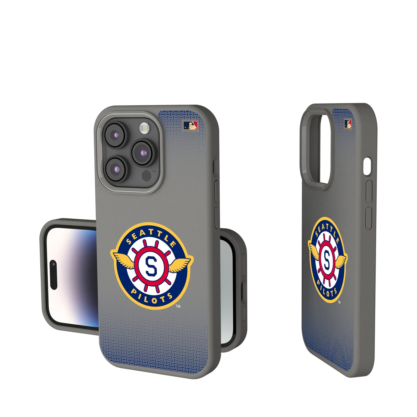 Seattle Pilots 1969 - Cooperstown Collection Linen Soft Touch Phone Case for Apple iPhone