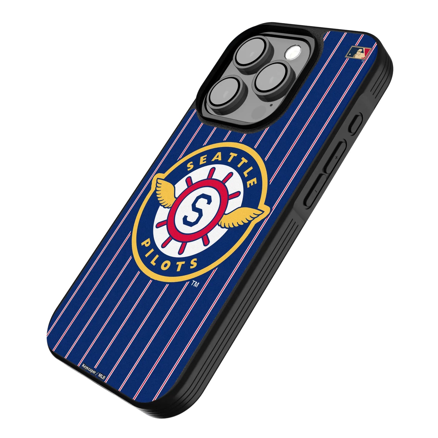 Seattle Pilots 1969 - Cooperstown Collection Pinstripe Bump Phone Case for Apple iPhone