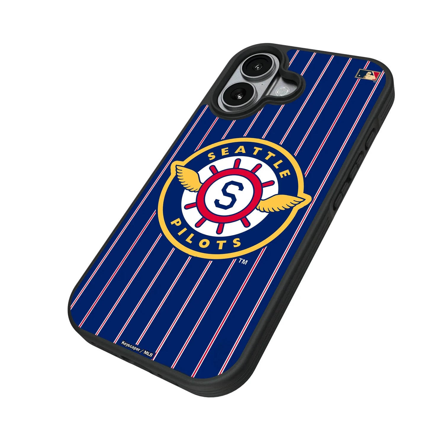 Seattle Pilots 1969 - Cooperstown Collection Pinstripe Bump Phone Case for Apple iPhone