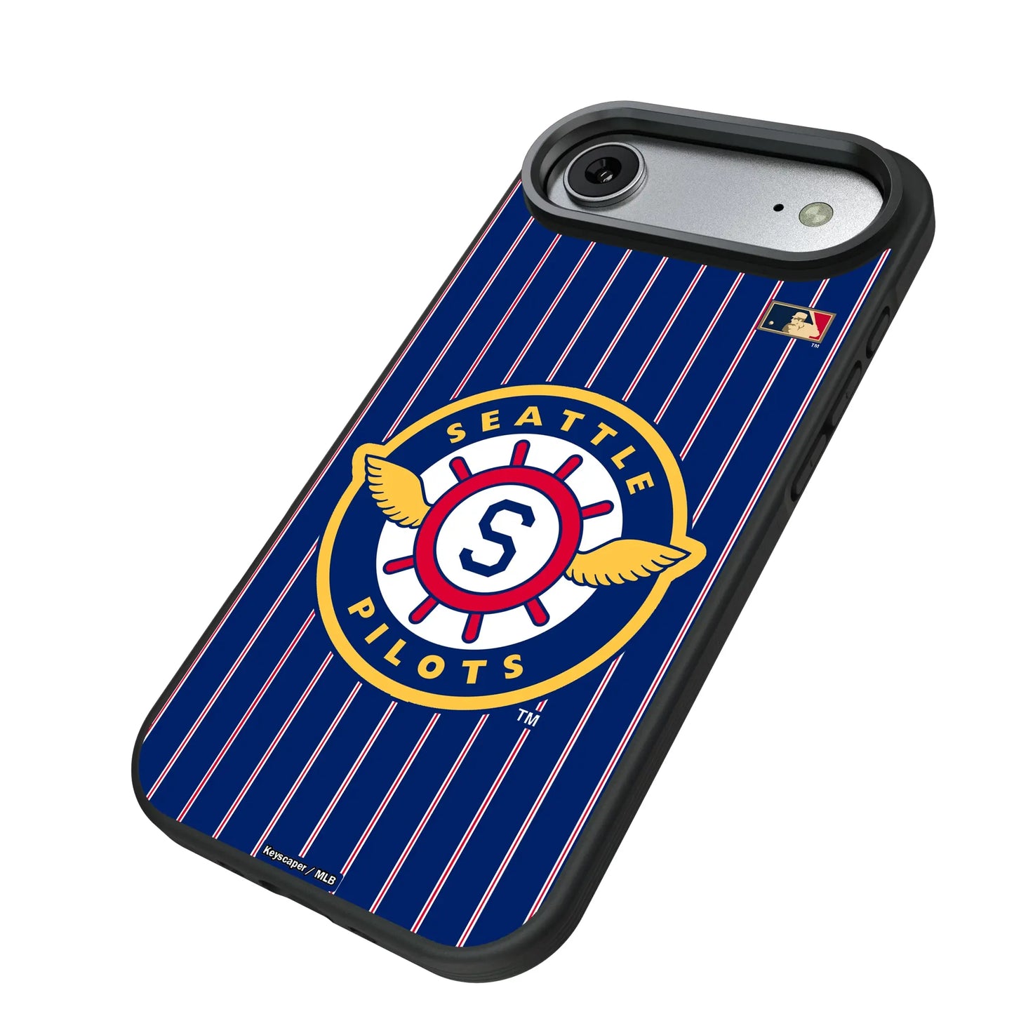 Seattle Pilots 1969 - Cooperstown Collection Pinstripe Bump Phone Case for Apple iPhone