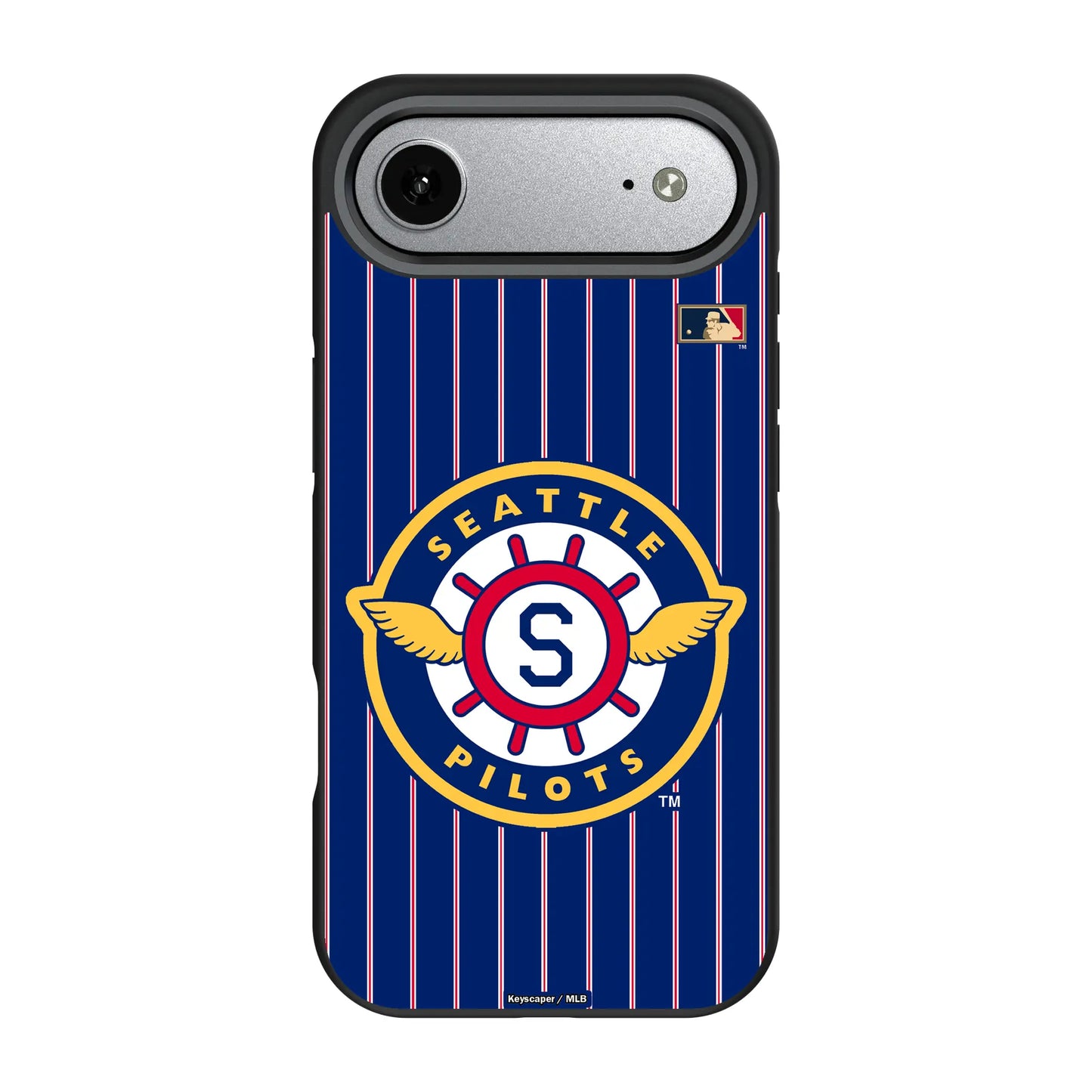 Seattle Pilots 1969 - Cooperstown Collection Pinstripe Bump Phone Case for Apple iPhone