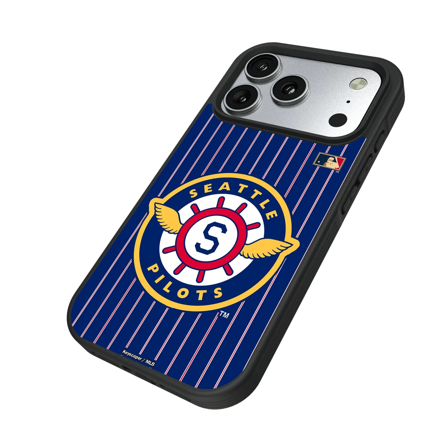 Seattle Pilots 1969 - Cooperstown Collection Pinstripe Bump Phone Case for Apple iPhone
