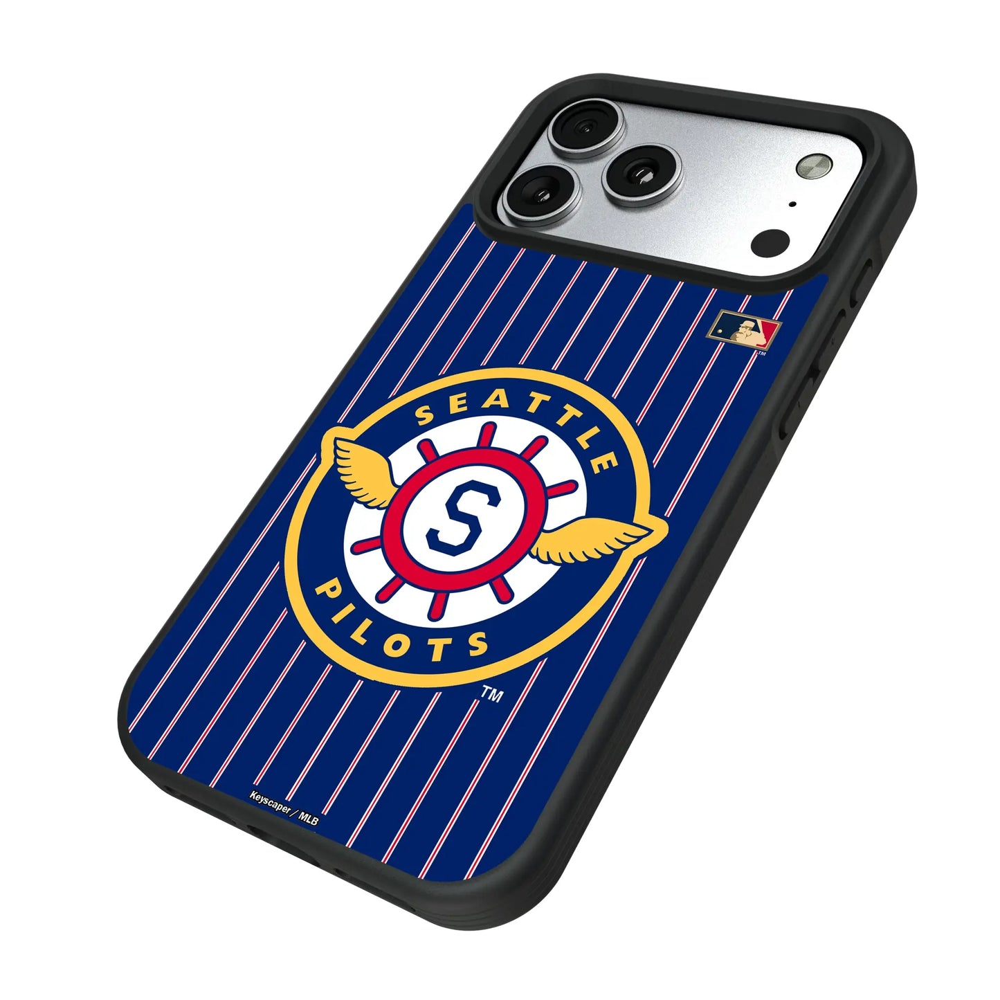 Seattle Pilots 1969 - Cooperstown Collection Pinstripe Bump Phone Case for Apple iPhone