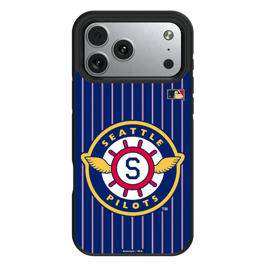 Seattle Pilots 1969 - Cooperstown Collection Pinstripe Bump Phone Case for Apple iPhone