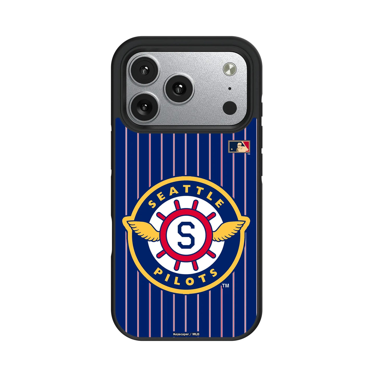 Seattle Pilots 1969 - Cooperstown Collection Pinstripe Bump Phone Case for Apple iPhone