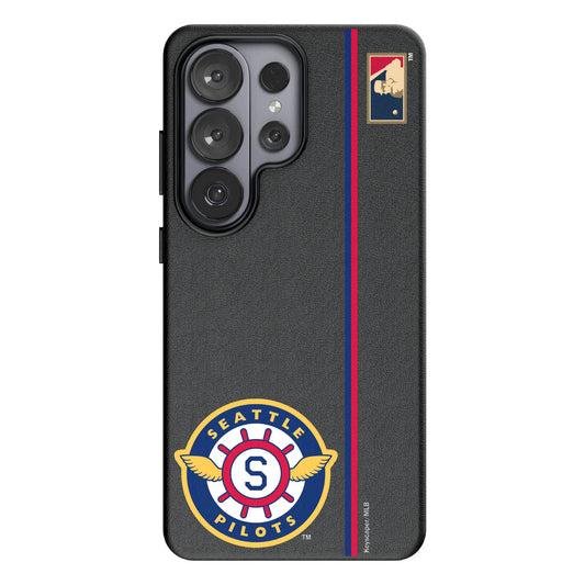 Seattle Pilots 1969 - Cooperstown Collection Sidebar MagSafe Compatible Phone Case for Samsung Galaxy