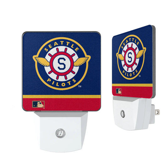 Seattle Pilots 1969 - Cooperstown Collection Stripe Night Light 2-Pack
